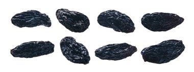 Bir çift koyu üzüm. Beyaz bir arkaplanda izole edilmiş