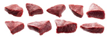 Taze et seti. Beyaz bir arkaplanda izole edilmiş