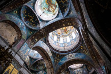 Abhazya Cumhuriyeti 'nin Yeni Athos' taki tapınağı. 16 Mayıs 2021