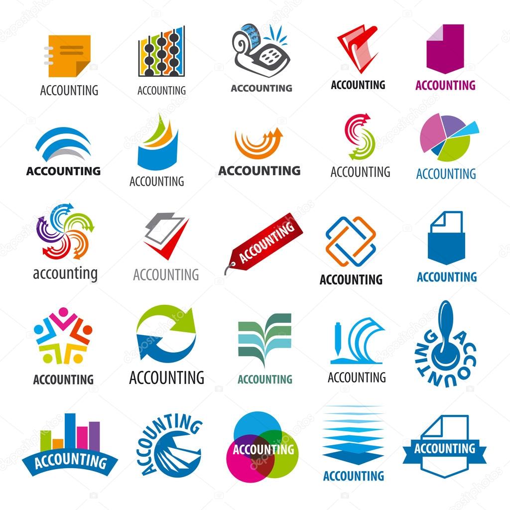 Biggest collection of vector logos accounting report