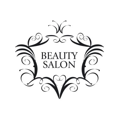 trendy vektör logo arması ile taç şeklinde