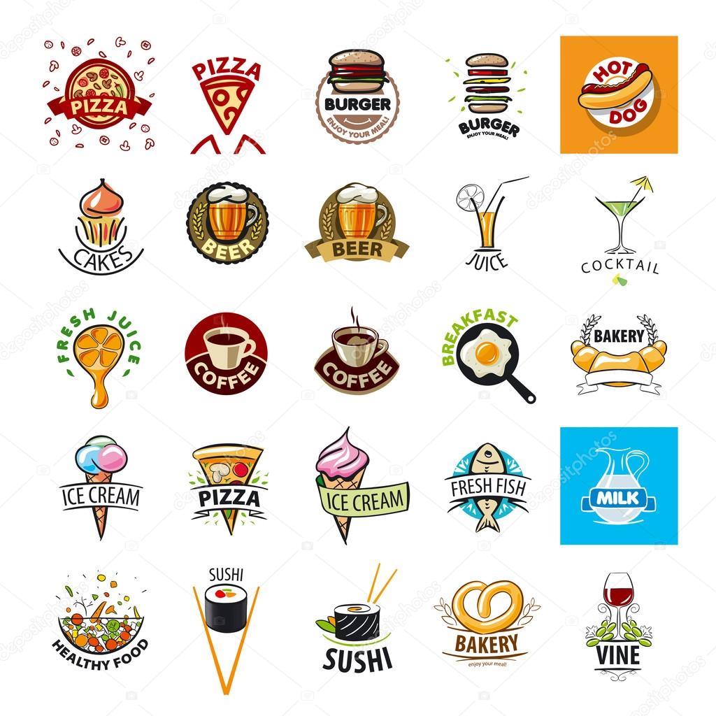 biggest collection of vector logos Food