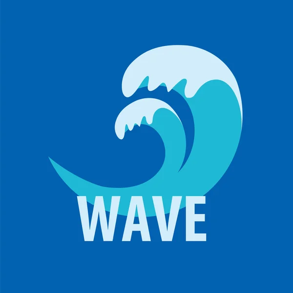 Λογότυπο αφηρημένη διάνυσμα κύματα της θάλασσας — Διανυσματικό Αρχείο