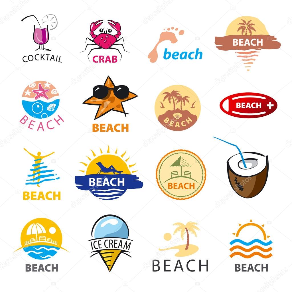 Biggest Collection Of Vector Logos Beach Palm Trees Sea Stock Vector Image By C Artbutenkov Biggest Collection Of Vector Logos Beach Palm Trees Sea Stock Vector Image By C Artbutenkov