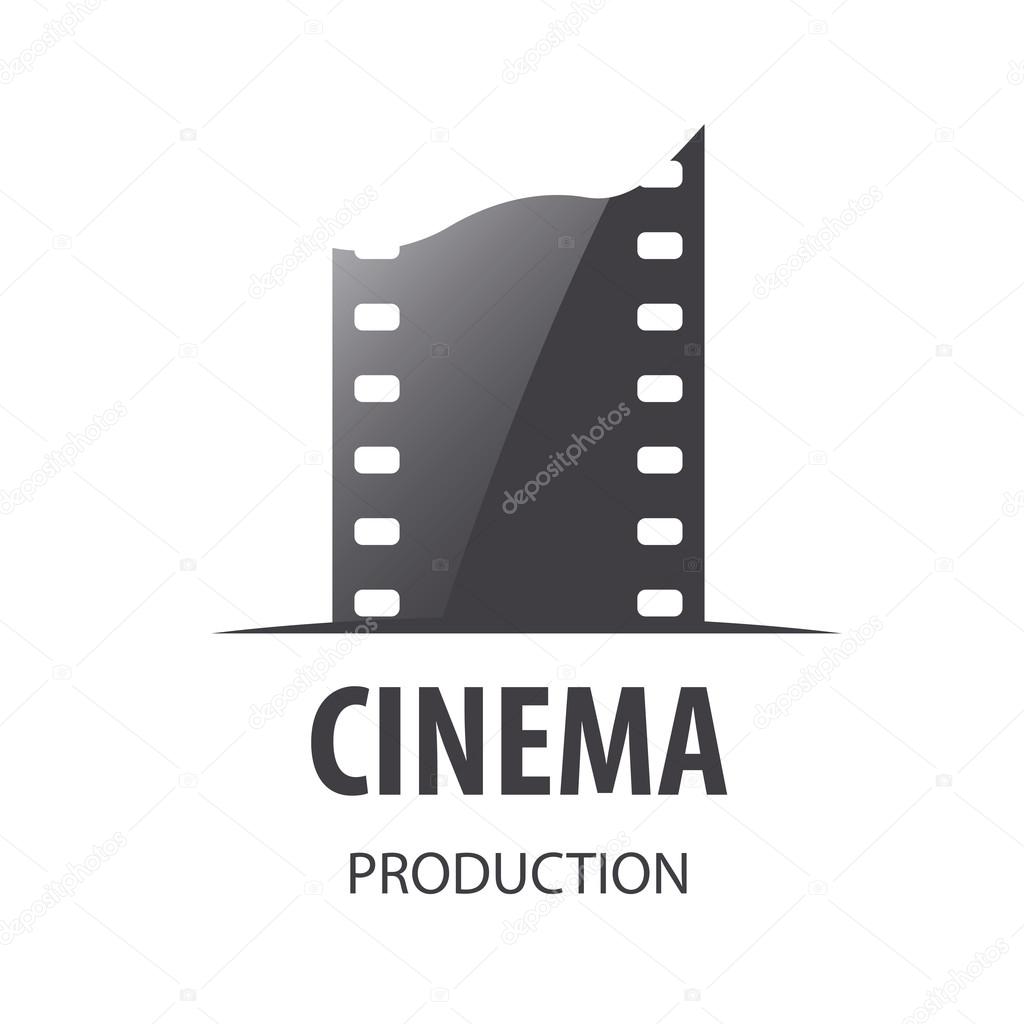 Vector logo for videotape film production