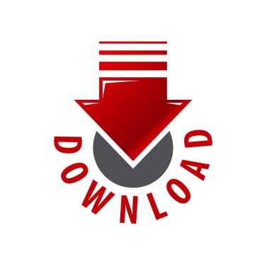 vektör logo kırmızı ok indir