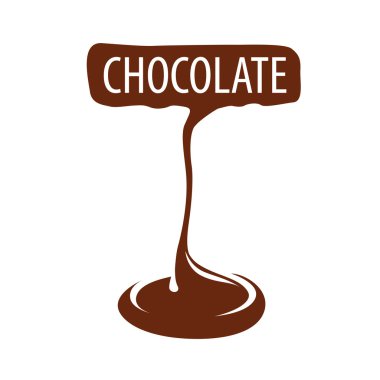 vector logo manufacturing dark chocolate
