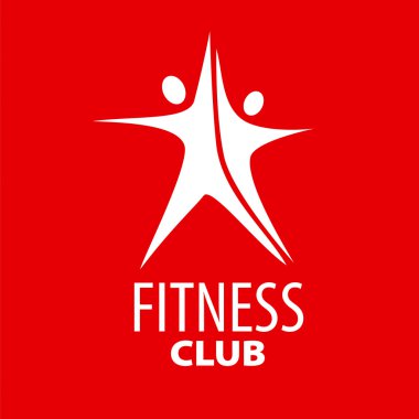 vector logo man and woman in the shape of a star