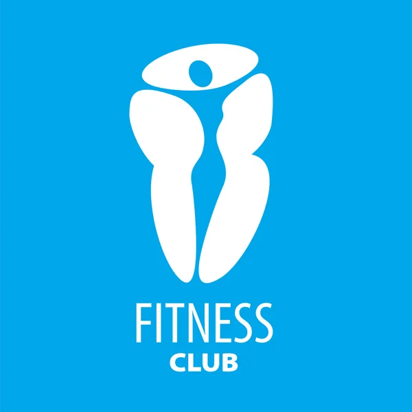 Abstract vector logo figure of the girl for a fitness club — 图库矢量图片
