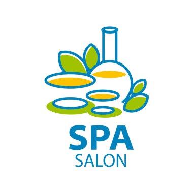Spa salonu için soyut vektör logo