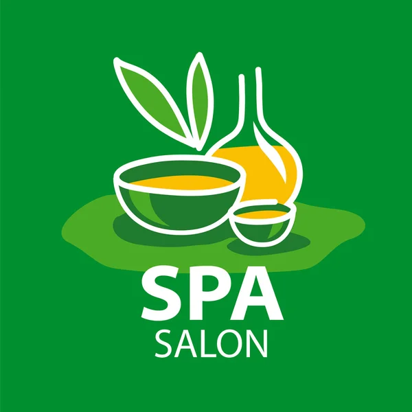 Vektör logo öznitelikleri için spa Salonu — Stok Vektör