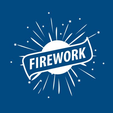 vektör logo fireworks için