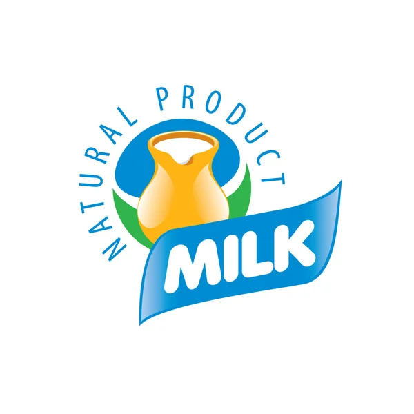 Logotipo de leche vectorial — Archivo Imágenes Vectoriales