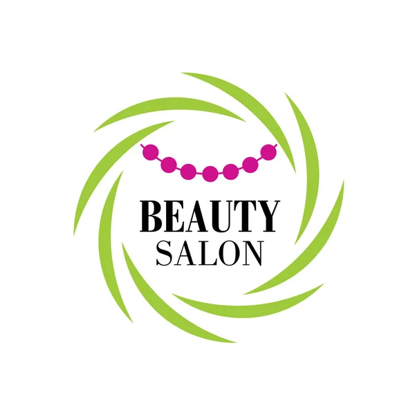 Logo salón de belleza — Archivo Imágenes Vectoriales