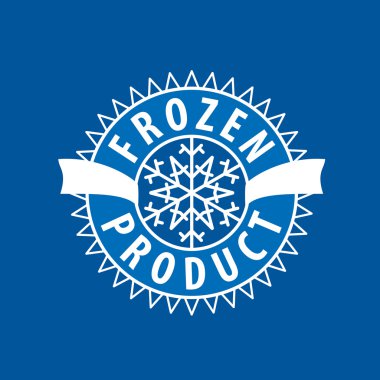 dondurulmuş ürünler için logo