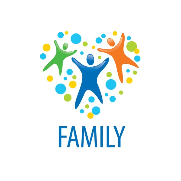 Vector logo familie — Stockvector