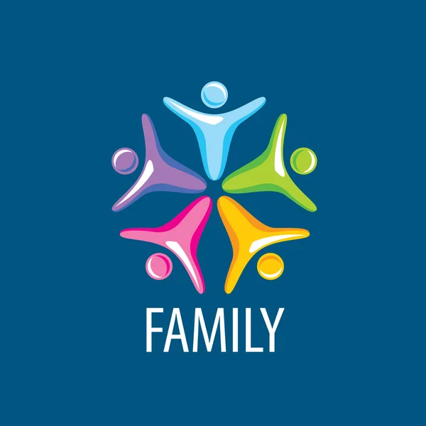 Wektor logo rodziny — Wektor stockowy