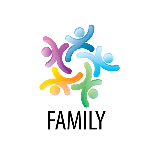Famille de logo vectoriel — Image vectorielle
