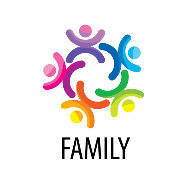 Vector logo familie — Stockvector