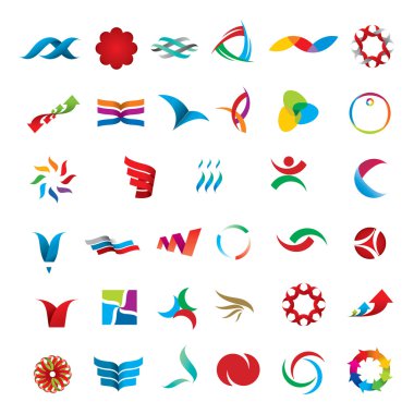 soyut simgeler dizisi