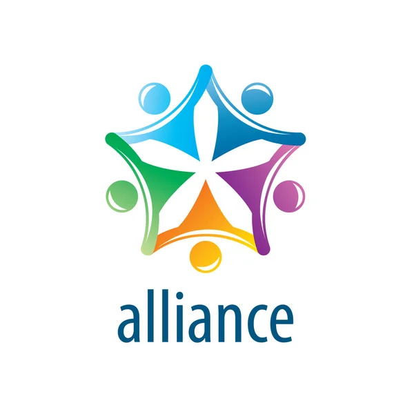 Human Alliance logo — Stock Vector