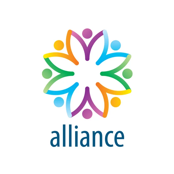 Lidské Aliance logo — Stockový vektor