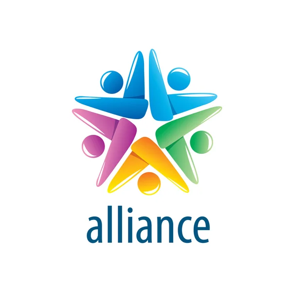 Logo der Human Alliance — Stockvektor