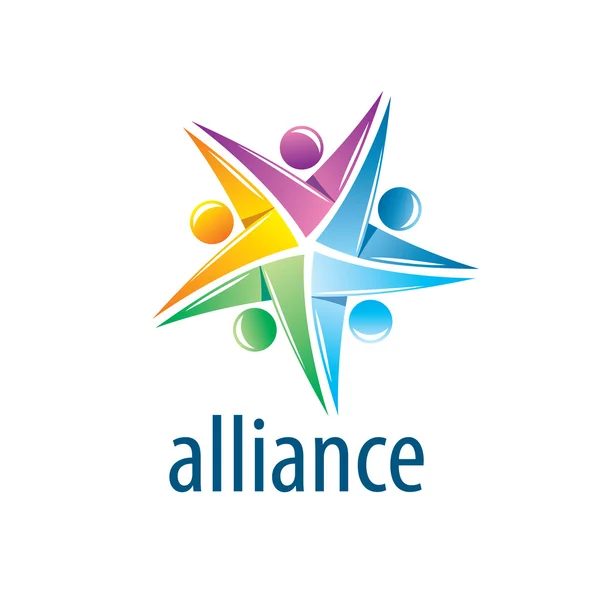 Logo der Human Alliance — Stockvektor