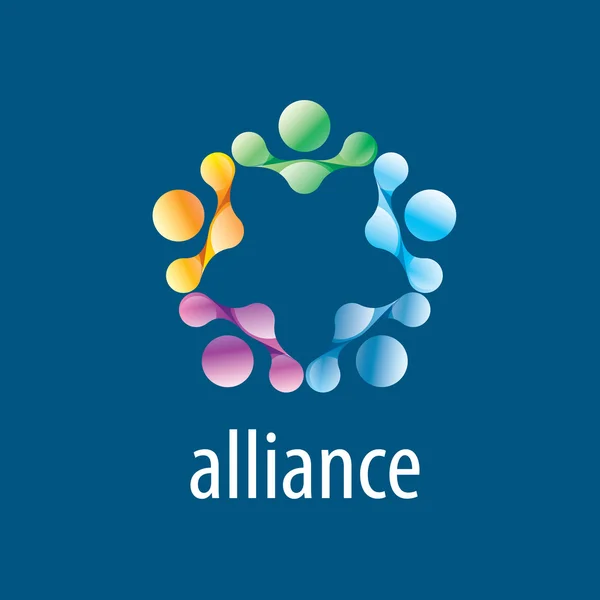 Людського Альянс логотип — стоковий вектор