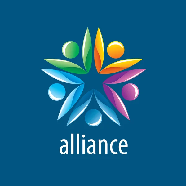 Logo der Human Alliance — Stockvektor