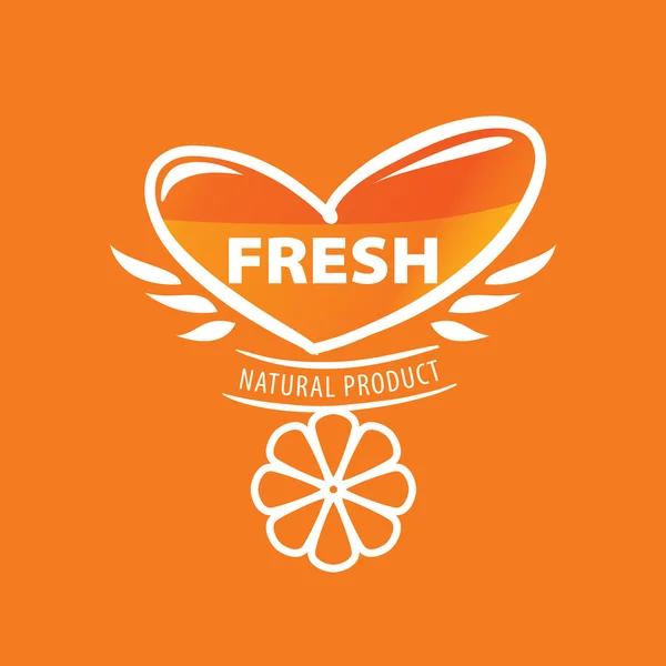 Logo de jus frais — Image vectorielle