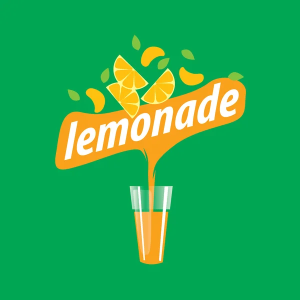 Logo for lemonade — Stock Vector