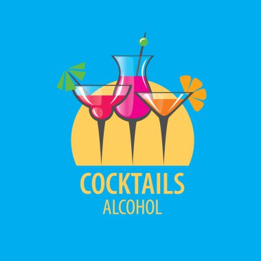 Alkollü kokteyller logosu