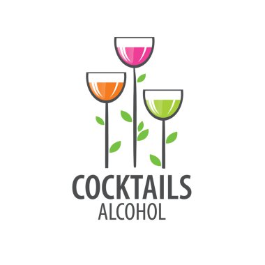Alkollü kokteyller logosu