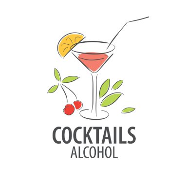 Alkollü kokteyller logosu
