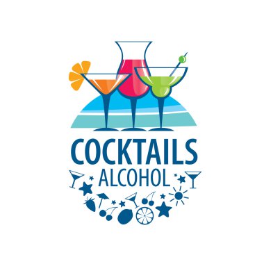 Alkollü kokteyller logosu