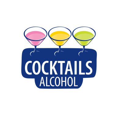 Alkollü kokteyller logosu