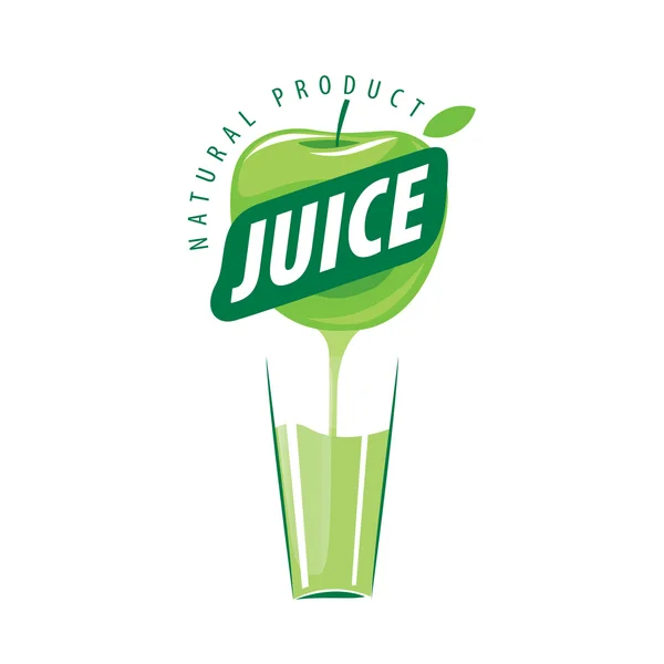 Logo de jus frais — Image vectorielle