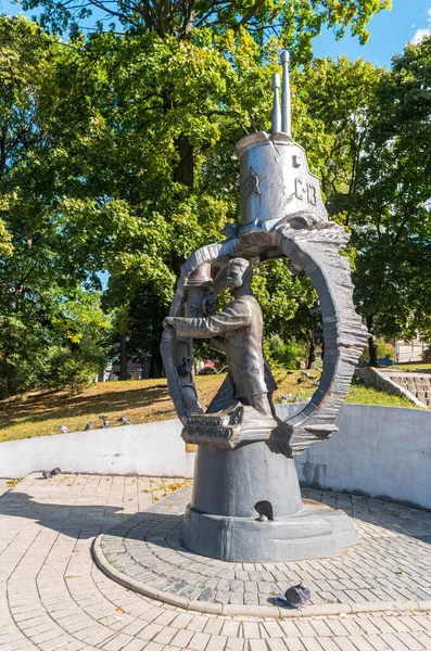 Kaliningrad Russland September 2018 Denkmal Für Den Sowjetischen Helden Alexander — Stockfoto