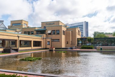 Lahey, Hollanda - 1 Temmuz 2019: Zorgvliet ilçesinde yer alan 