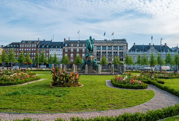 Copenhague Danemark Juin 2019 Vue Nouvelle Place Roi Kongens Nytorv — Photo