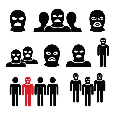 Terör Örgütü, yün Icons tehlikeli insanlar koymak 