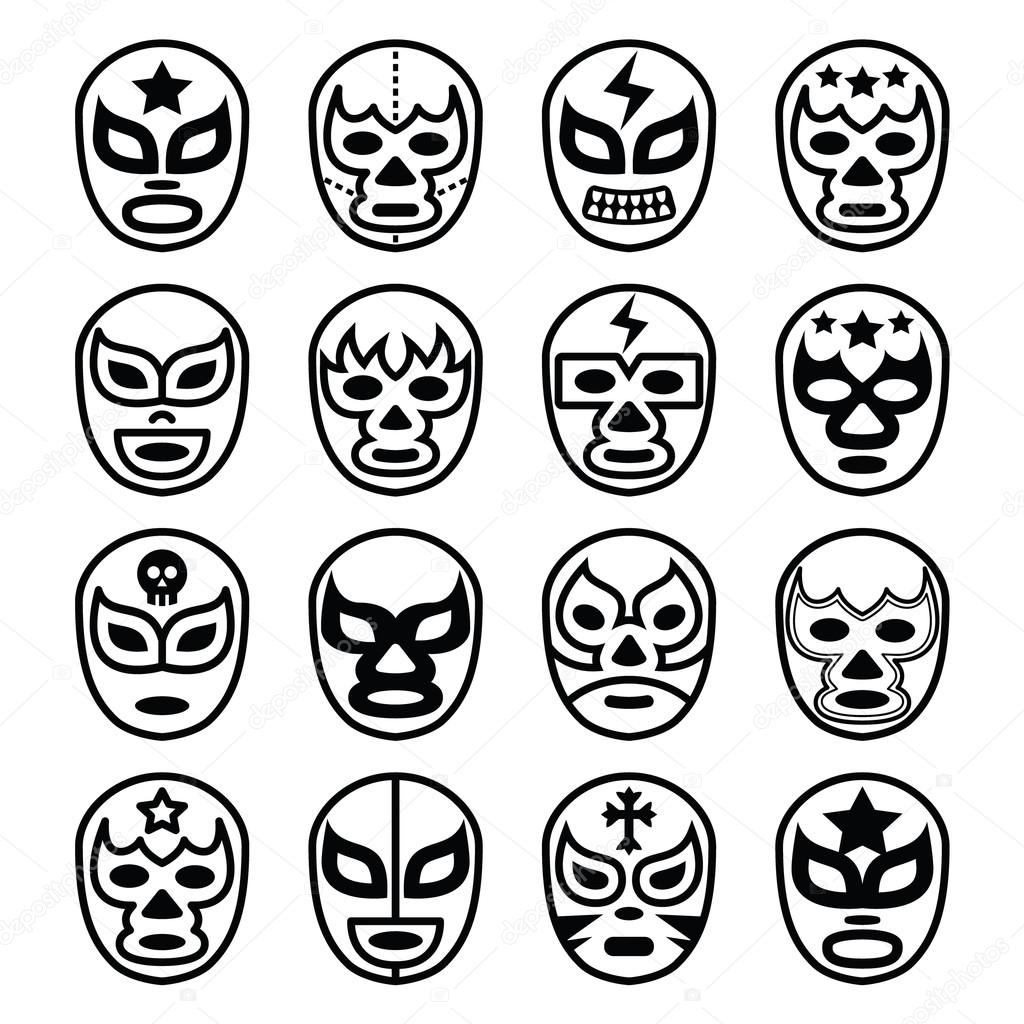 Lucha libre mexicana Imágenes Vectoriales, Gráfico Vectorial de Lucha libre  mexicana | Depositphotos