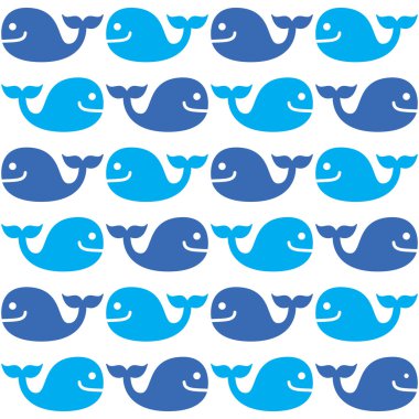 Beyaz balina kesintisiz mavi izi