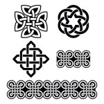 Celtic knots patterns - vector Stock Vector Image by ©RedKoala #19126469