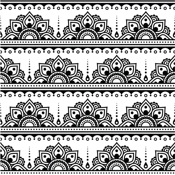 Abstract indian pattern — Stock Vector