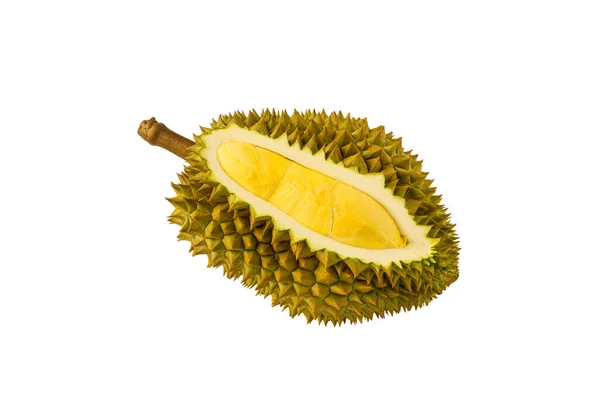 Durian Jest Królem Owoców Tajlandii Durian Król Owoców Żółty Kolor — Zdjęcie stockowe