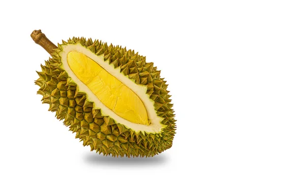 Durian Jest Królem Owoców Tajlandii Durian Król Owoców Żółty Kolor — Zdjęcie stockowe