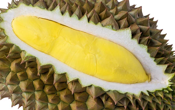 Durian Jest Królem Owoców Tajlandii Durian Król Owoców Żółty Kolor — Zdjęcie stockowe