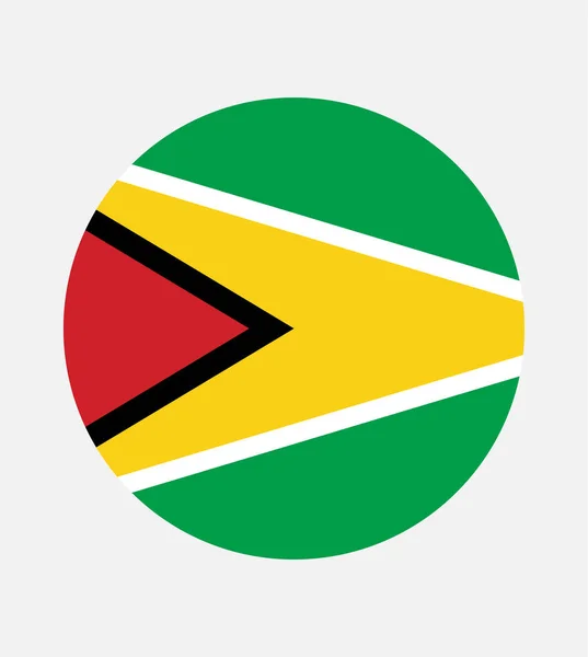 Nationale Guyana Vlag Officiële Kleuren Proportie Correct Nationale Vlag Van — Stockvector